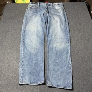 GAP Cone Denim NWT Mens Size 33 Straight Fit Light Wash Jeans Outdoor Retro 90s